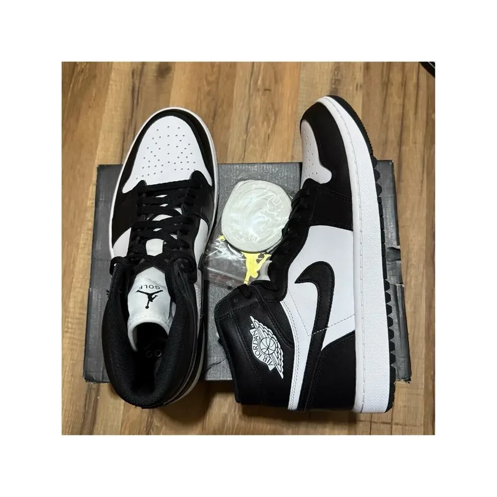 Air Jordan 1 High Golf Panda White Black DQ0660-101 Size 11.5